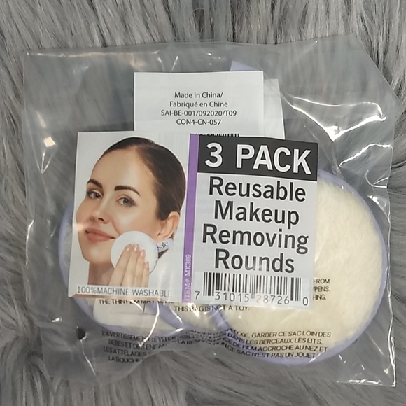 🔥2/15🔥NWT Saie reusable makeup removing rounds Factory Sealed 3 pack - Picture 3 of 8